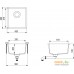 Кухонная мойка Aquasanita Arca SQA101 + Forte 5553 (черный металлик 601). Фото №12
