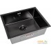 Кухонная мойка ARFEKA ECO AR 550*450 BLACK PVD NANO DECOR. Фото №2