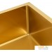 Кухонная мойка ARFEKA ECO AR 450*450 GOLD PVD NANO. Фото №6