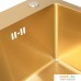 Кухонная мойка ARFEKA Eco AR 600*500 Golden PVD Nano. Фото №15