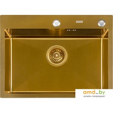 Кухонная мойка ARFEKA Eco AR 600*450 Golden PVD Nano