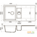 Кухонная мойка Omoikiri Sakaime 100-2 BL (черный). Фото №2