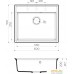 Кухонная мойка Omoikiri Daisen 60 BL. Фото №2