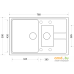 Кухонная мойка ZorG Luka 78-2 (песчаный берег). Фото №2