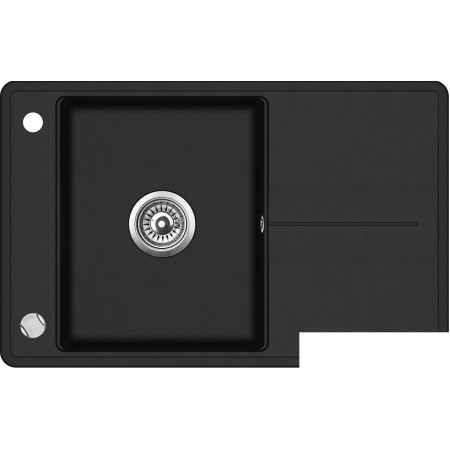 

Кухонная мойка Aquasanita Bella SQB101AW (black metallic 601), Bella SQB101AW (black metallic 601)