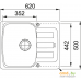 Кухонная мойка Franke Antea AZG 611-62 (бежевый). Фото №2