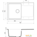 Кухонная мойка Omoikiri Daisen 78-PA. Фото №2