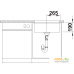 Кухонная мойка Blanco Rotan 500-U (жасмин). Фото №4