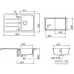 Кухонная мойка TEKA Simpla 45 TG (карбон). Фото №2