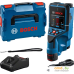 Детектор скрытой проводки Bosch D-tect 200 C Professional 0601081601 (с АКБ, кейс). Фото №1