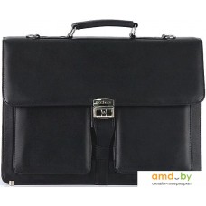 Мужская сумка Poshete 250-9630-5-BLK (черный)