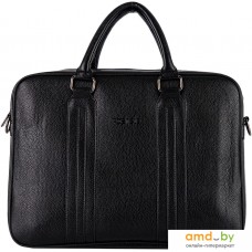 Мужская сумка Poshete 250-3369-BLK (черный)