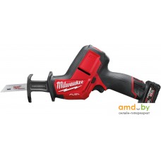 Сабельная пила Milwaukee M12 CHZ-602X Fuel 4933451511 (с 2-мя АКБ, кейс)