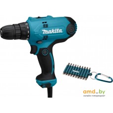 Дрель-шуруповерт Makita DF0300X3 (набор оснастки)