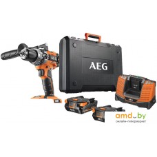 Ударная дрель-шуруповерт AEG Powertools BSB 18C2BL-202C 4935479785 (с 2-мя АКБ, кейс)