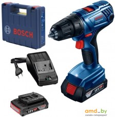 Дрель-шуруповерт Bosch GSR 180-LI Professional 06019F8109 (с 2-мя АКБ, кейс)