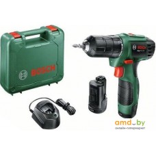 Дрель-шуруповерт Bosch EasyDrill 1200 06039A210B (с 2-мя АКБ)