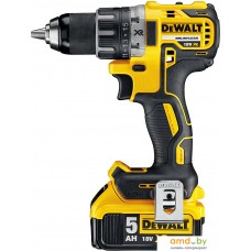 Дрель-шуруповерт DeWalt DCD791P2 (с 2-мя АКБ 5 Ah)