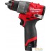 Дрель-шуруповерт Milwaukee M12 FUEL M12FDD2-202X 4933479873 (с 2-мя АКБ 2 Ач, кейс). Фото №2