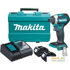 Винтоверт Makita DTD154RFE (с 2-мя АКБ, кейс)