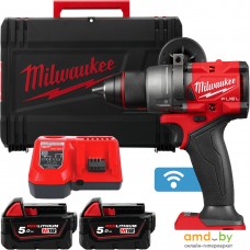 Дрель-шуруповерт Milwaukee M18 FUEL M18ONEDD3-502X 4933492802 (с 2-мя АКБ 5 Ач, кейс)