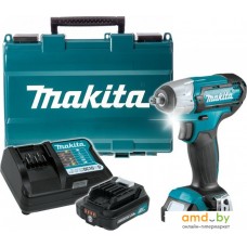 Гайковерт Makita TW140DWAE (с 2-мя АКБ)