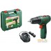 Дрель-шуруповерт Bosch EasyDrill 1200 06039D3006 (с 1-им АКБ, кейс). Фото №1