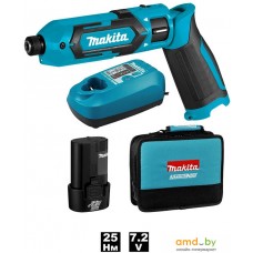 Электроотвертка Makita TD022DSE (с 1-м АКБ, кейс)