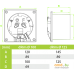 Осевой вентилятор airRoxy dRim 01-071. Фото №2