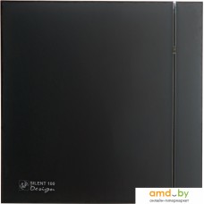 Осевой вентилятор Soler&Palau Silent-100 CHZ Matt Black Design 5210402300-011000