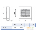 Вытяжной вентилятор CATA B-10 PIR. Фото №2