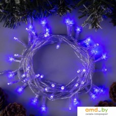 Гирлянда Luazon Нить 50 LED 5м (синий) 3556758