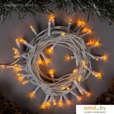 Гирлянда Luazon Нить 50 LED 5м (желтый) 3556776