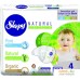 Подгузники Sleepy Natural 4 Maxi 7-14 кг Jumbo Pack (30 шт). Фото №1