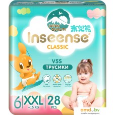 Трусики-подгузники Inseense Classic V5S XXL 15+ кг InsCV5SXXL28Emer (28 шт)