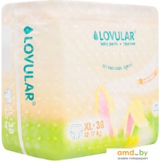 Трусики-подгузники Lovular Солнечная серия XL 12-17 кг (38 шт)