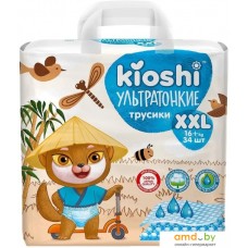 Трусики-подгузники Kioshi Ультратонкие XXL 16+ кг (34 шт)