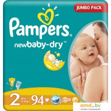 Подгузники Pampers New Baby-Dry 2 Mini (94 шт)