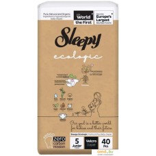 Подгузники Sleepy Ecologic 2X Jumbo Junior (40 шт)