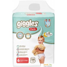 Подгузники Giggles Xlarge 6 Pants (20 шт)