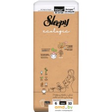 Трусики-подгузники Sleepy Ecologic 2X Jumbo XLarge трусики (32 шт)