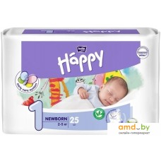 Подгузники Bella Baby Happy Newborn 1 25 шт