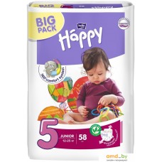 Подгузники Bella Happy Junior 5 58 шт.