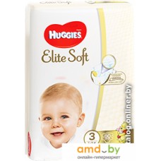 Подгузники Huggies Elite Soft 3 (80 шт)