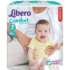 Подгузники Libero Comfort 3 (90 шт)