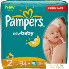 Подгузники Pampers New Baby 2 Mini Jumbo Pack (94 шт)