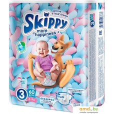 Подгузники Skippy More Happiness Plus 3 (60 шт)