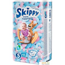 Подгузники Skippy More Happiness Plus 5 (42 шт)