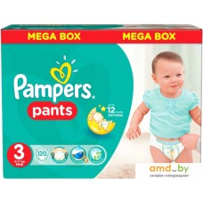 Трусики-подгузники Pampers Pants 3 Midi (120 шт)