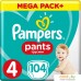 Трусики-подгузники Pampers Pants 4 Maxi (104 шт). Фото №1